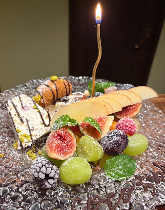 誕生日プレート